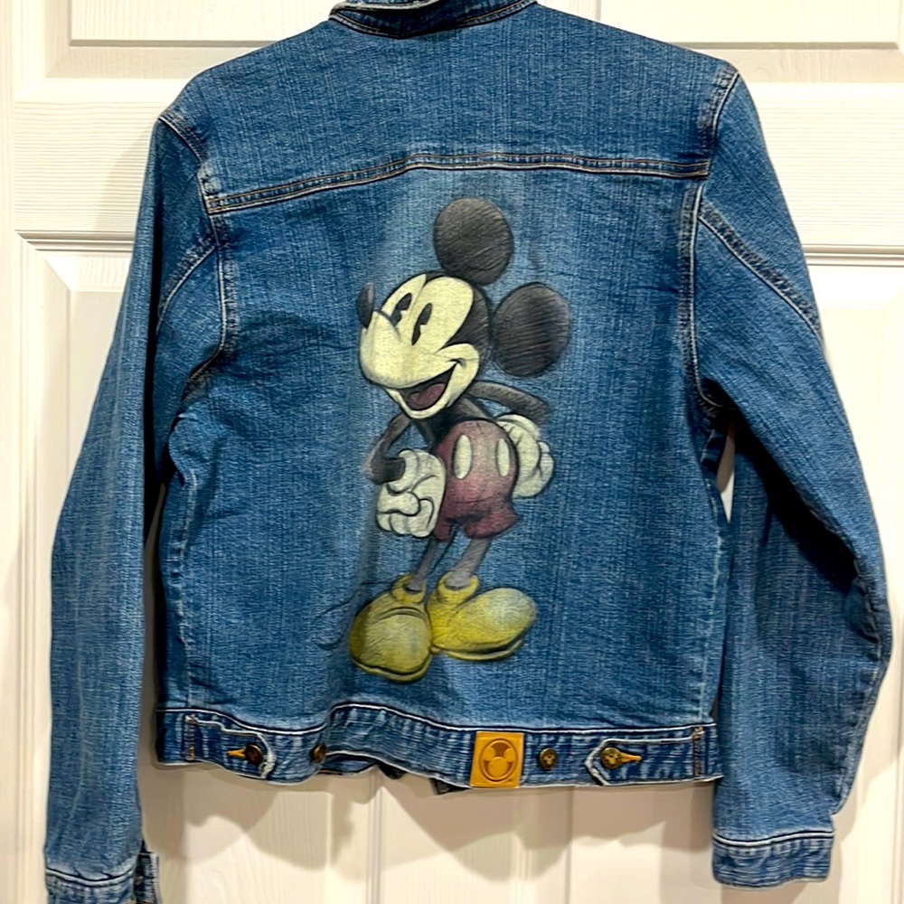 Disney Store Mickey Mouse Jean Jacket